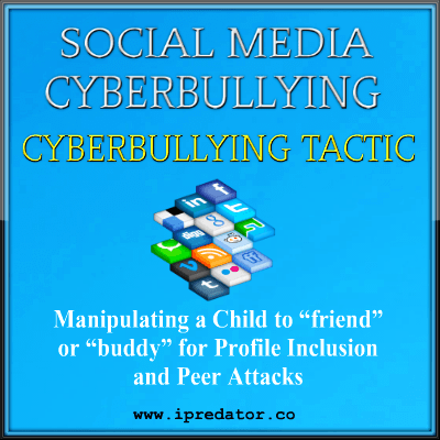 Cyberbullying Tactics 2014 are covert and overt Information Technology methods cyberbullies use tease, humiliate and victimize other children. Free D/L.